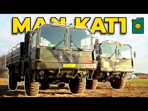 MAN KAT1 - Potężna Wojskowa Ciężarówka