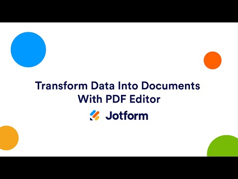Webinar: Transform Data Into Documents With PDF Editor
