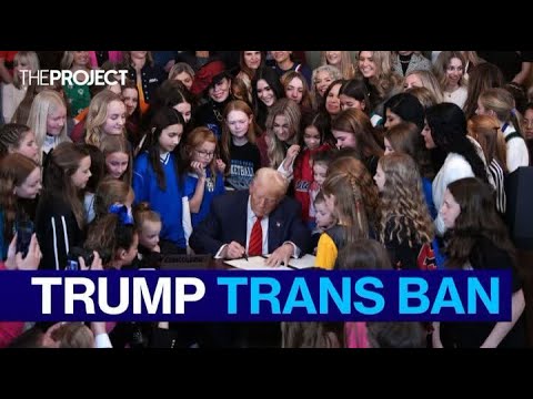 Trump Bans Transgender Women From Female Sport