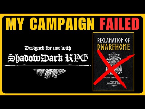 My Shadowdark Campaign Failed: Here's Why
