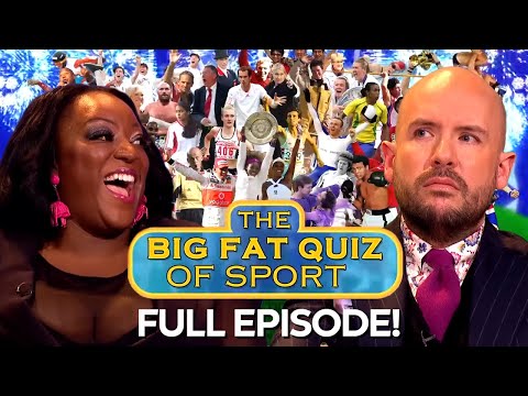 The Big Fat Quiz of Sport 2023 | FULL EPISODE | Big Fat Quiz