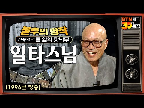 💥일타스님 생전법문💥4대에 걸쳐 45명이 한 가족에서 출가하다!? 다시보고 싶은 일타큰스님 | BTN 불후의 명작 뜰 앞의 잣나무 일타스님