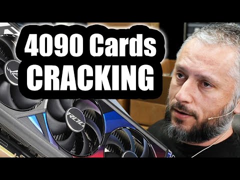 We received 19 cracked 4090 Cards for repair - Who's to Blame ?