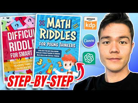 How to Create Riddle Books to Sell on Amazon KDP Using AI and Canva