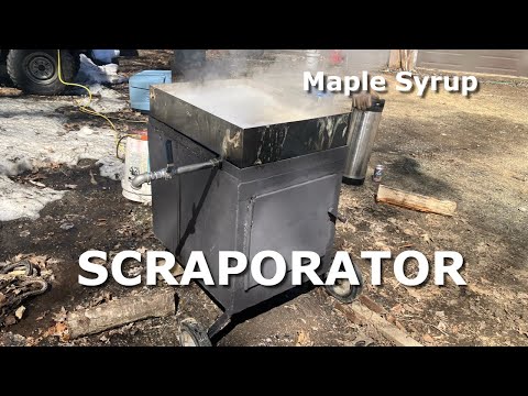 Maple Syrup Evaporator Scrap build