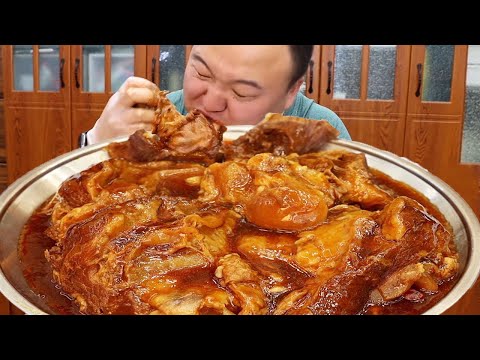 My father-in-law sent me 10kg of cow's nest bone. A Qiang made ”spicy marinated cow's nest bone”. H