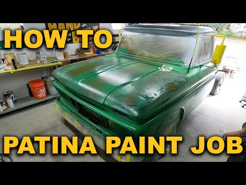 Beginner's Guide to Patina Paint Jobs! WITH DOOR LOGO!
