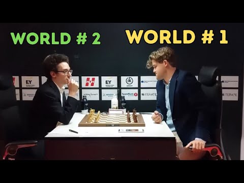 World No.1 Magnus Carlsen vs World No.2 Fabiano Caruana