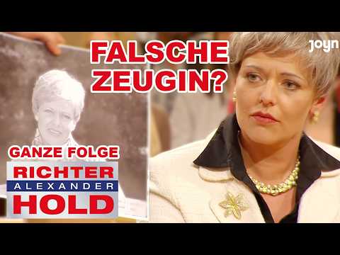 Falsche Identität? Lügt die Überraschungszeugin alle an? |GANZE FOLGE| Richter Alexander Hold