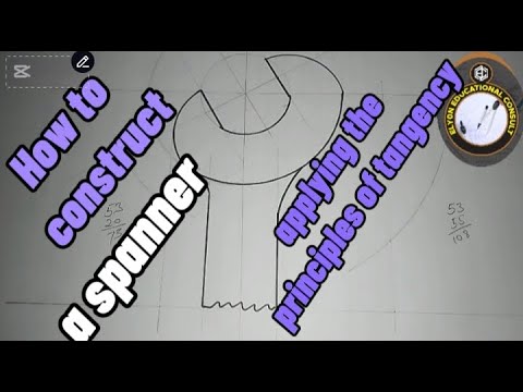 How to construct a spanner applying the principle of tangency