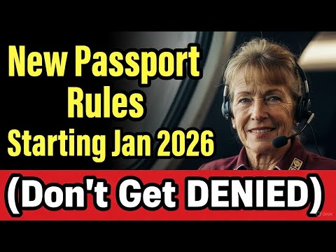 New Passport Rules Starting Jan 2026 🚨 One Mistake Can Get You DENIED