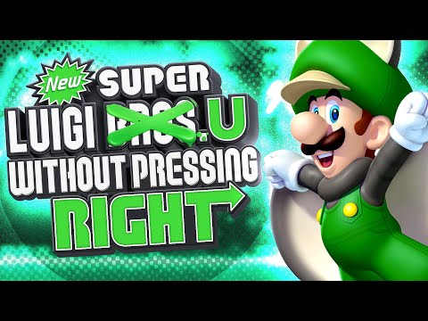 Can You Beat New Super Luigi U Without Pressing Right?