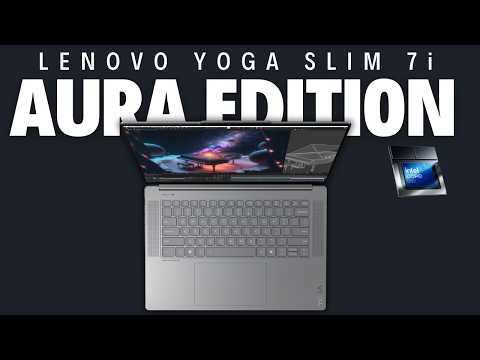 Lenovo Yoga Slim 7i Aura Edition REVIEW  - The Almost PERFECT Laptop