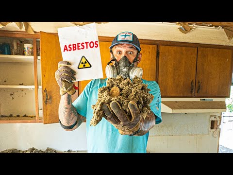 Asbestos In The Abandoned House!  SUPER DANGEROUS! (EP.10)