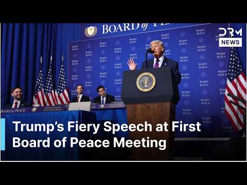 FULL SPEECH: President Trump Speaks at First 'Board of Peace' Meeting in Washington | AC1G