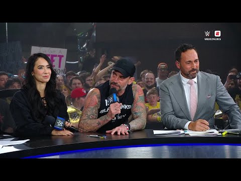 AJ Lee & CM Punk react to win vs. Seth Rollins & Becky Lynch at Wrestlepalooza | WWE on ESPN