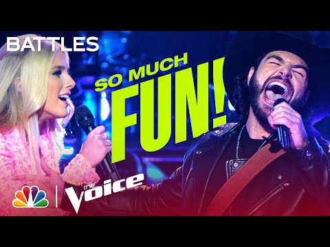 Ava Lynn Thuresson vs. Orlando Mendez on Elton John's "Rocket Man" | The Voice Battles 2022