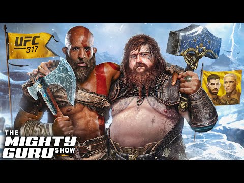 MMA GURU & DJ BREAKDOWN UFC 317, TOPURIA, JON JONES! | THE MIGHTY GURU SHOW!