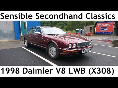 Sensible Secondhand Classics: 1998 Daimler V8 LWB (X308) at The Great British Car Journey!
