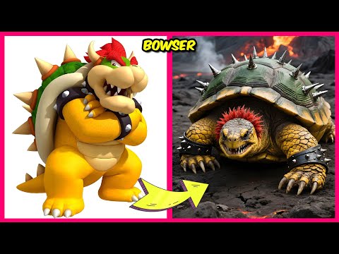 Super Mario Characters in Real Life 🍄✨ + Favorite Foods 🍔, Movies 🎬 & More! | Bowser, Mario, Toad