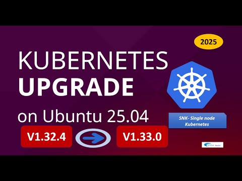 How to upgrade Kubernetes   in Ubuntu 25.04 | #kubernetes #docker #ubuntu #openshift #linux