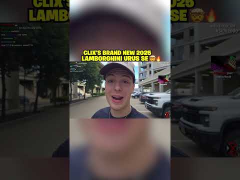 Clix's BRAND NEW Lamborghini Urus SE 🤯🔥
