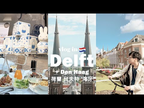 【Delft Vlog】A perfect weekend in Delft & the HagueㅣLet's ride a bike and climb the churchㅣSocial Hub