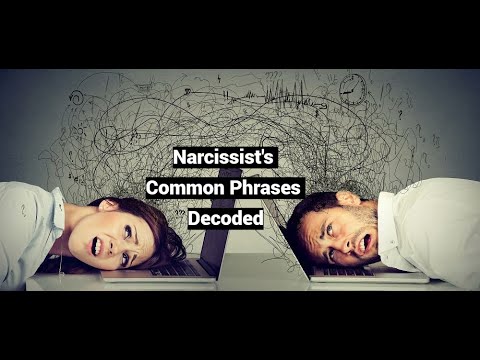 Narcissist's Common Phrases Decoded: Narcissism to English Dictionary (Compilation+New Videos)