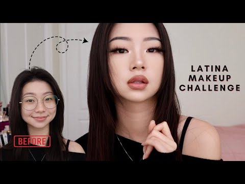 LATINA MAKEUP ON ASIAN/KOREAN FEATURES | MONOLID/HOODED EYE