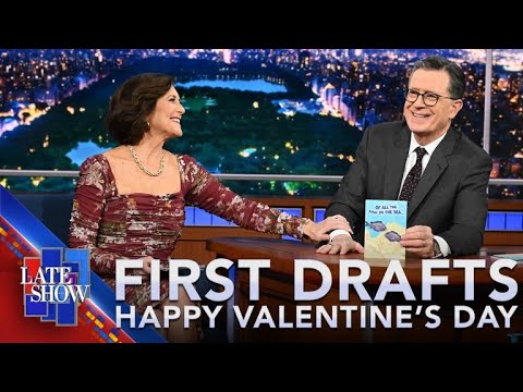 First Drafts: Happy Valentine's Day 2026 with Evie McGee Colbert
