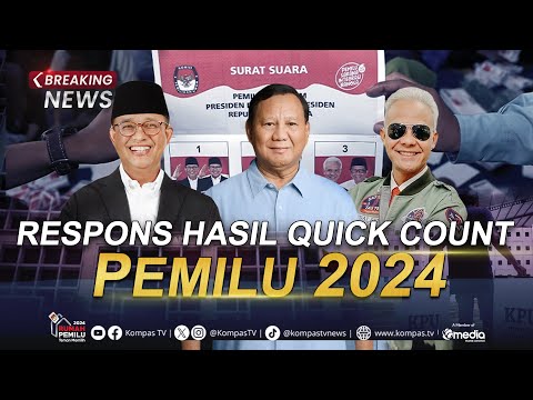 LIVE - 3 Capres-Cawapres Tanggapi Hasil Quick Count Prabowo-Gibran Unggul di Pilpres 2024