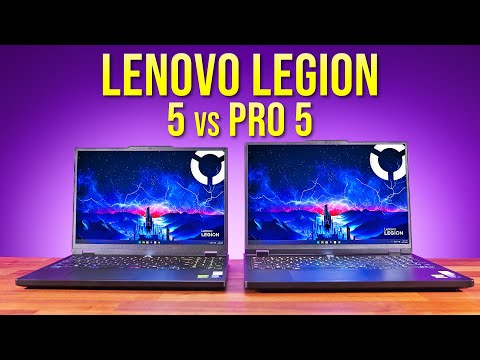 Lenovo Legion 5 vs Legion Pro 5 - Is Pro Worth More $$$?