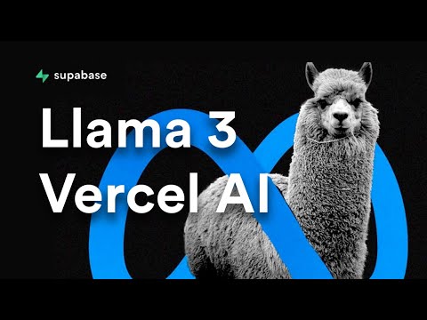 Llama 3 with Vercel AI