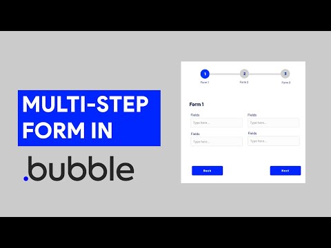 How to create a Multi-Step Form in Bubble.io (Part1)