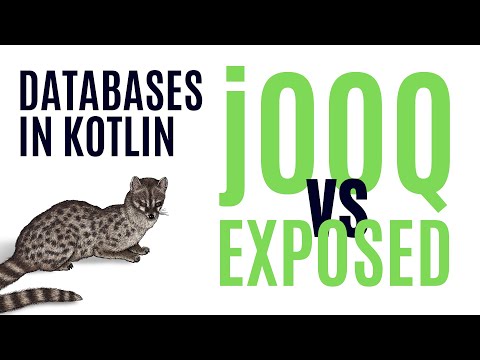 jOOQ vs Exposed - Kotlin database access with Lukas Eder