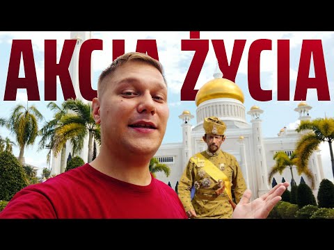 BRUNEI - hitchhiking to the birthday party of the SULTAN