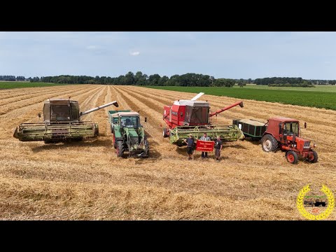 Die Getreideernte der Film 🌾🌾 | 2 x Fortschritt E514 | Belarus | Fendt | Oldtimer | Youngtimer