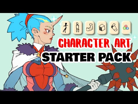 📜 CHARACTER ARTIST STARTER PACK
