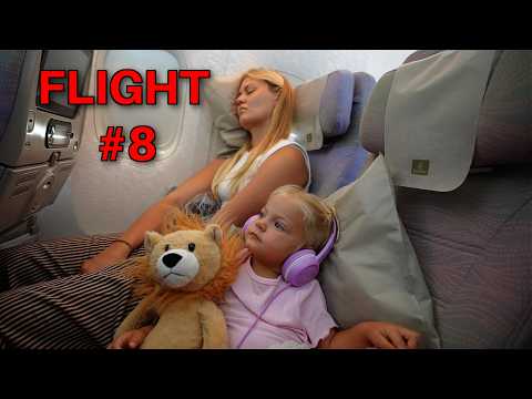 18 Flights in 30 Days. Family of 3 Travel the World