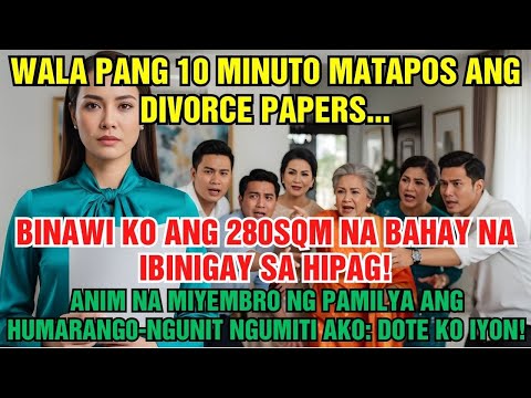 Wala Pang 10 Minuto Pagkatapos Ng Diborsyo, Binawi Ko Ang 280sqm Na Bahay—Dote Ko Pala Iyon!