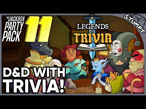 Jackbox Made A D&D Game! - Legends of Trivia (Jackbox Party Pack 11)