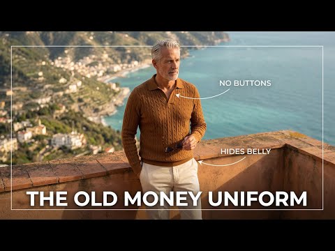 The "Millionaire’s T-Shirt": Why Rich Men Don't Wear Cotton Pique | Old Money Outfits
