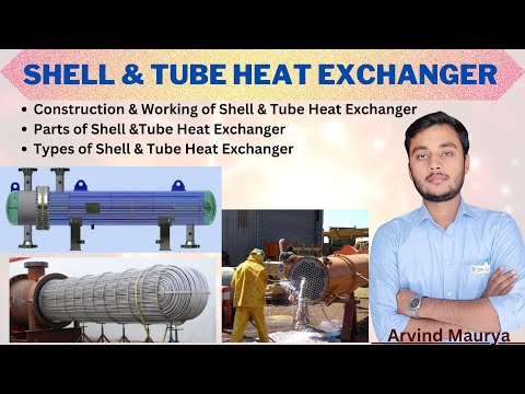Shell and Tube Heat Exchanger in Hindi | Shell &Tube Heat Exchanger Working |H.T.O.|@rasayanclasses