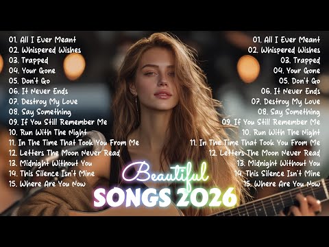 Beautiful Songs 2026 | Soft & Romantic Love - Top Love Songs Playlist 2026