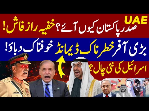 Why Did UAE President Visit Pakistan?| Hidden Agenda Explained | MBZ Visit Pakistan full analysis