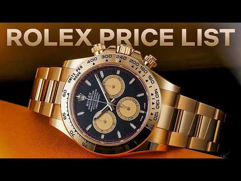 Top 18 Rolex Watches Price List (2026)