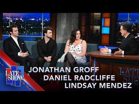 Daniel Radcliffe, Jonathan Groff & Lindsay Mendez on Performing for Stephen Sondheim