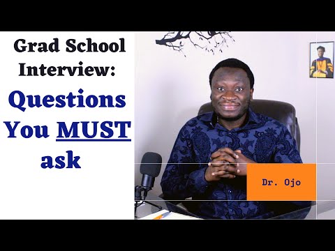Top 10 questions to ask at Grad School Interview and why | PhD Interview | Master's Interview