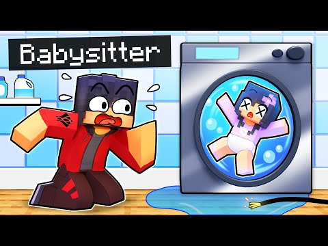 KILLED by my BABYSITTER in Minecraft!