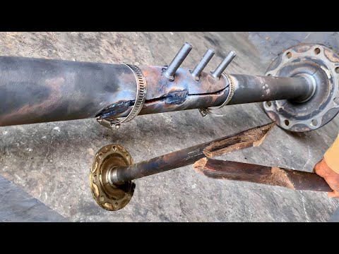 The Oddly Broken Axle Was Well Repaired by The Mechanic and Perform Amazing Skill